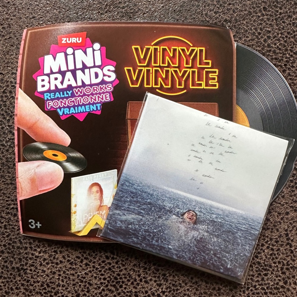 Zuru Mini Brands Shawn Mendes "Can't Inagine" Vinyl Record Miniature NEW